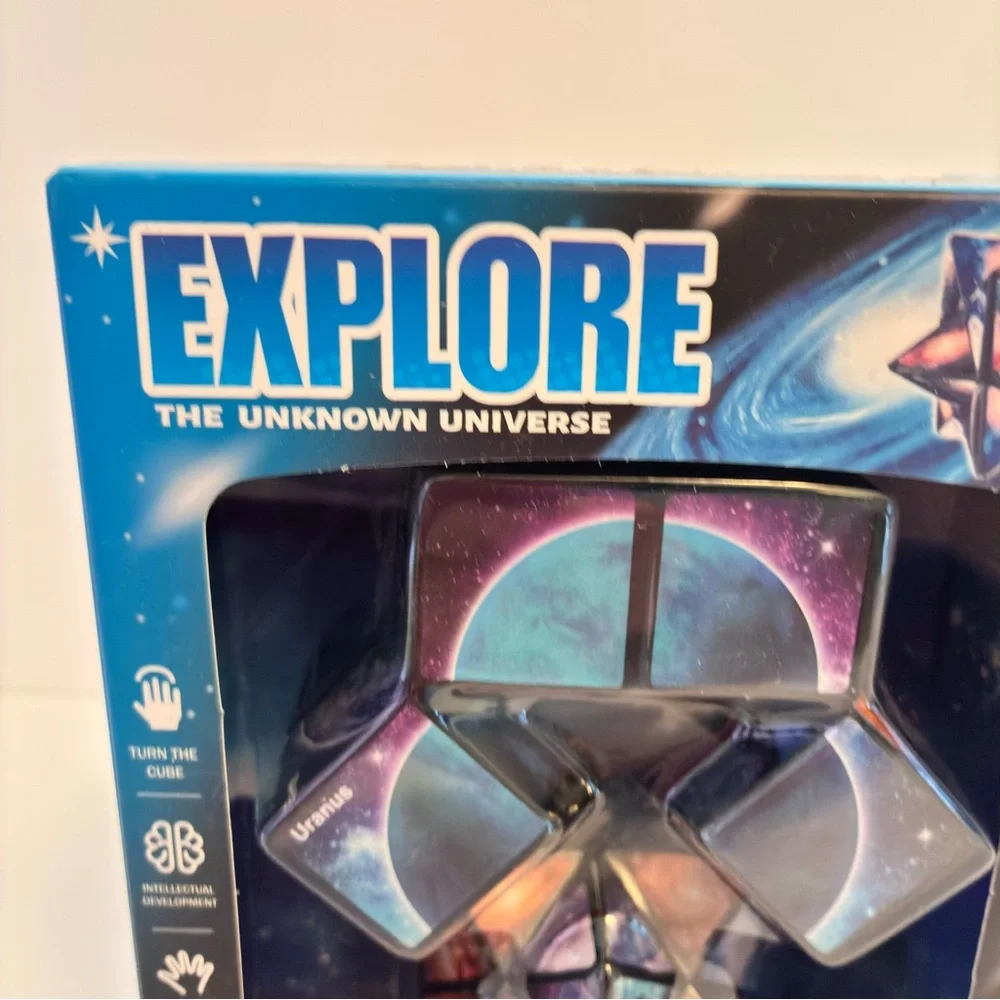 Star Sky Magic Cube 2-in-1 Fidget Toy New in Box